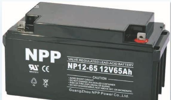 耐普NPP免维护铅酸蓄电池NP12-65 12V65AH