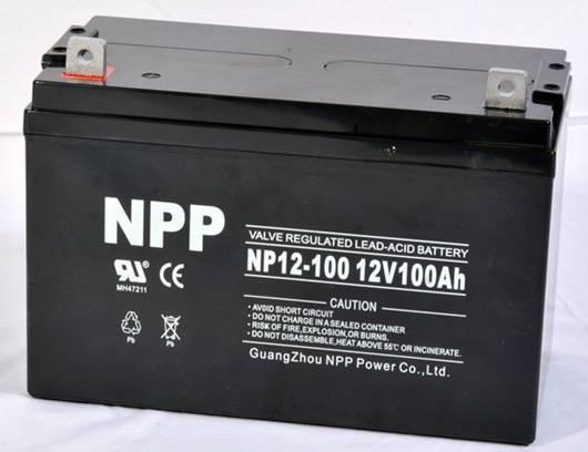 耐普电池NP12-100AH 12V100AH【储能型蓄电池】