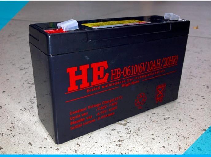HB-0610 6V10AH阀控式免维护铅酸蓄电池